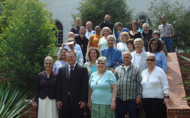 Lay Cistercians group photo.