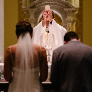 The Catholic wedding ceremony.