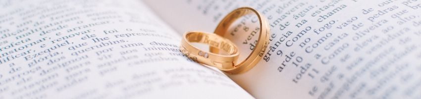 Catholic wedding ring vows.