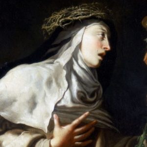 St. Teresa of Avila painting.