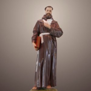 A statue of St. Francis of Assisi.