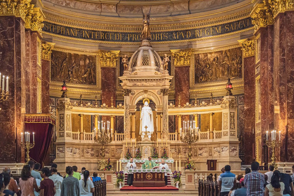 Sunday mass is to worship God.