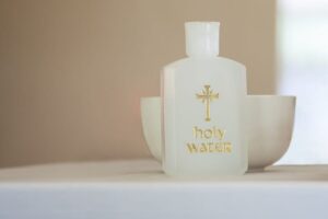 As a sacramental, the holy water plays a huge role in several Catholic rites.