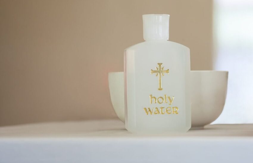 As a sacramental, the holy water plays a huge role in several Catholic rites.