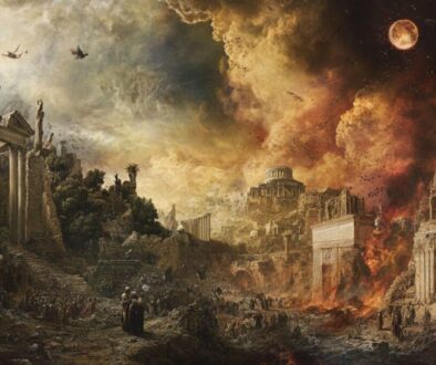 The apocalypse according to Christian beliefs.