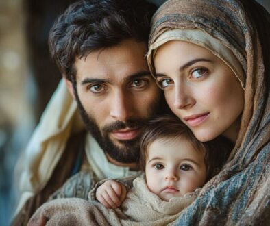 The holy family of Jesus.