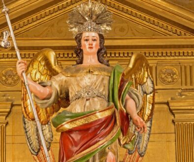 St. Raphael the Archangel, honored on October 24, symbolizes divine healing and guidance in the Catholic faith.