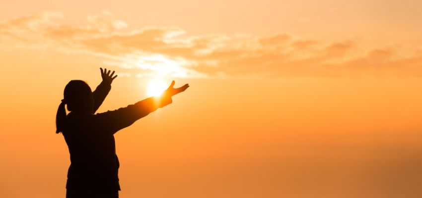 God’s light shines through the darkness, even when it feels faint.