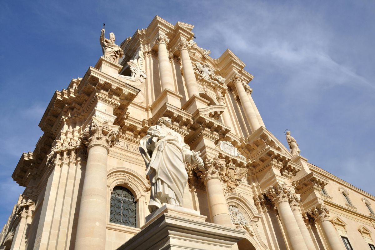 A beautiful gothic Catholic church.