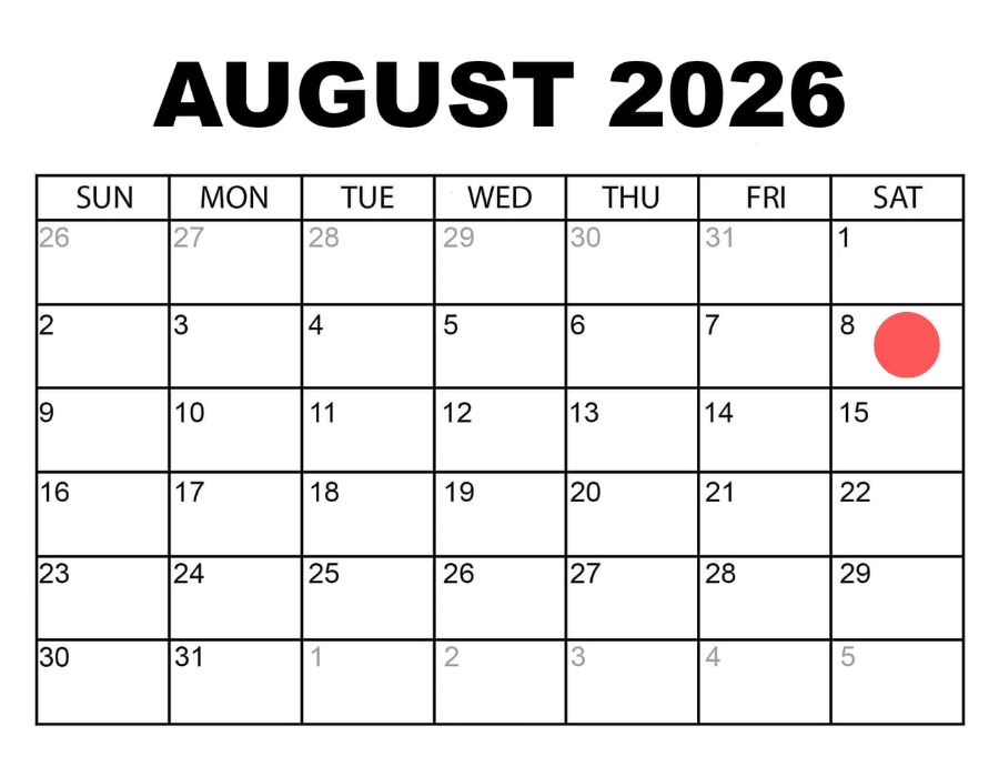 Lay Meeting Calendar August 2026