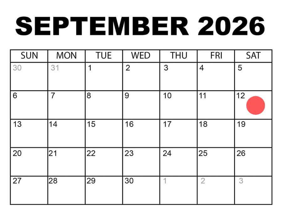 Lay Meeting Calendar September 2026