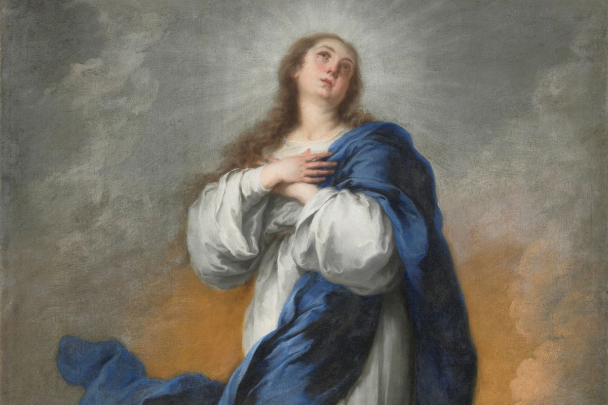 Assumption of the Blessed Virgin Mary painting.