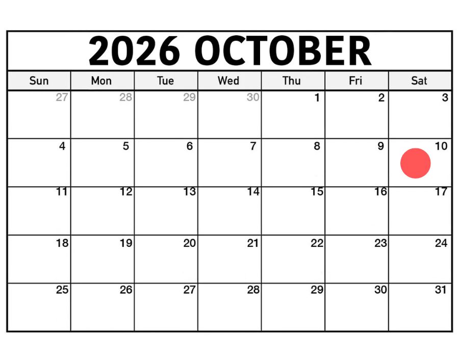 Lay Meeting Calendar October 2026