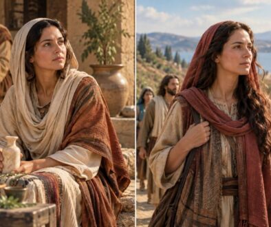 Side-by-side portrayals of two biblical women, highlighting the discussion is mary of bethany the same as mary magdalene.